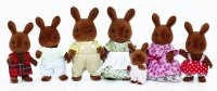 Celebration Brown Rabbit Family