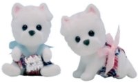 West Highland Terrier Twins