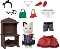 Fashion Play Set – Town Girl Tuxedo Cat
