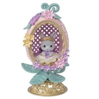 Cottontail Rabbit's Floral Hideaway