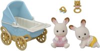 Chocolate Rabbit Twins Set