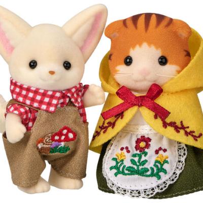 Mushroom & Flower Embroidery Pair Set
