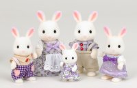 Lavender Rabbit Family