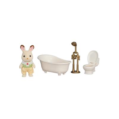 Chocolate Rabbit Boy's Bath Time