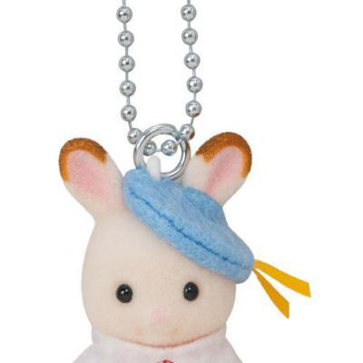 Nursery Chocolate Rabbit Baby Key Chain