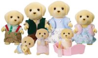 Golden Labrador Family