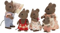 Grey Mouse Family (4-pack)