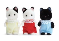 Tuxedo Cat Triplets