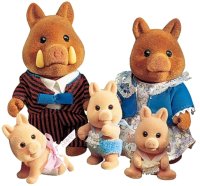 Wild Boar Family